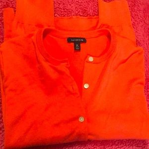 Lands End cardigan